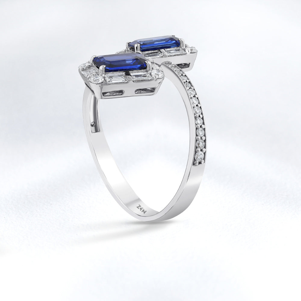 1.72 ct. Saphir Ring