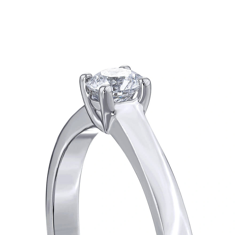 0.41 ct. Solitär Diamant Verlobungsring