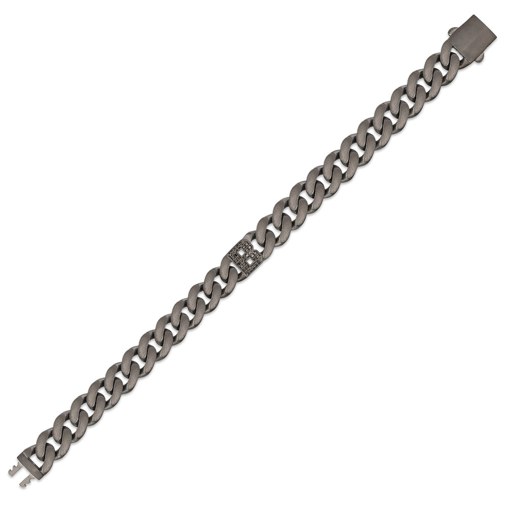 0.15 ct. Schwarz Diamantarmband