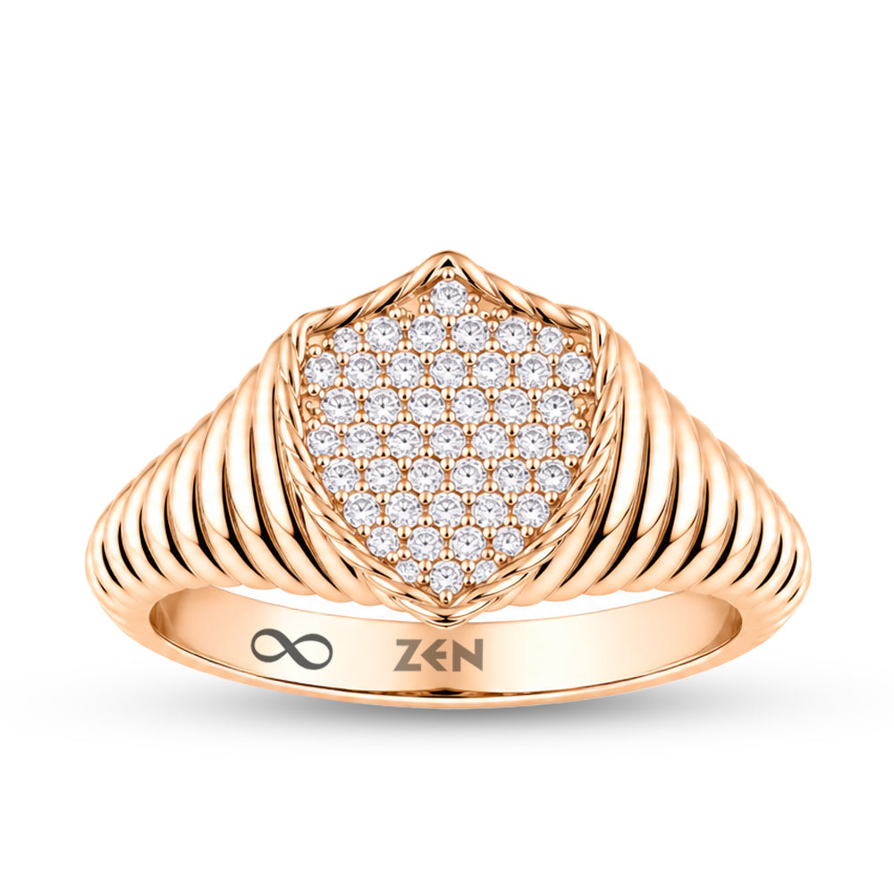 0.22 ct. Brillant Diamantring