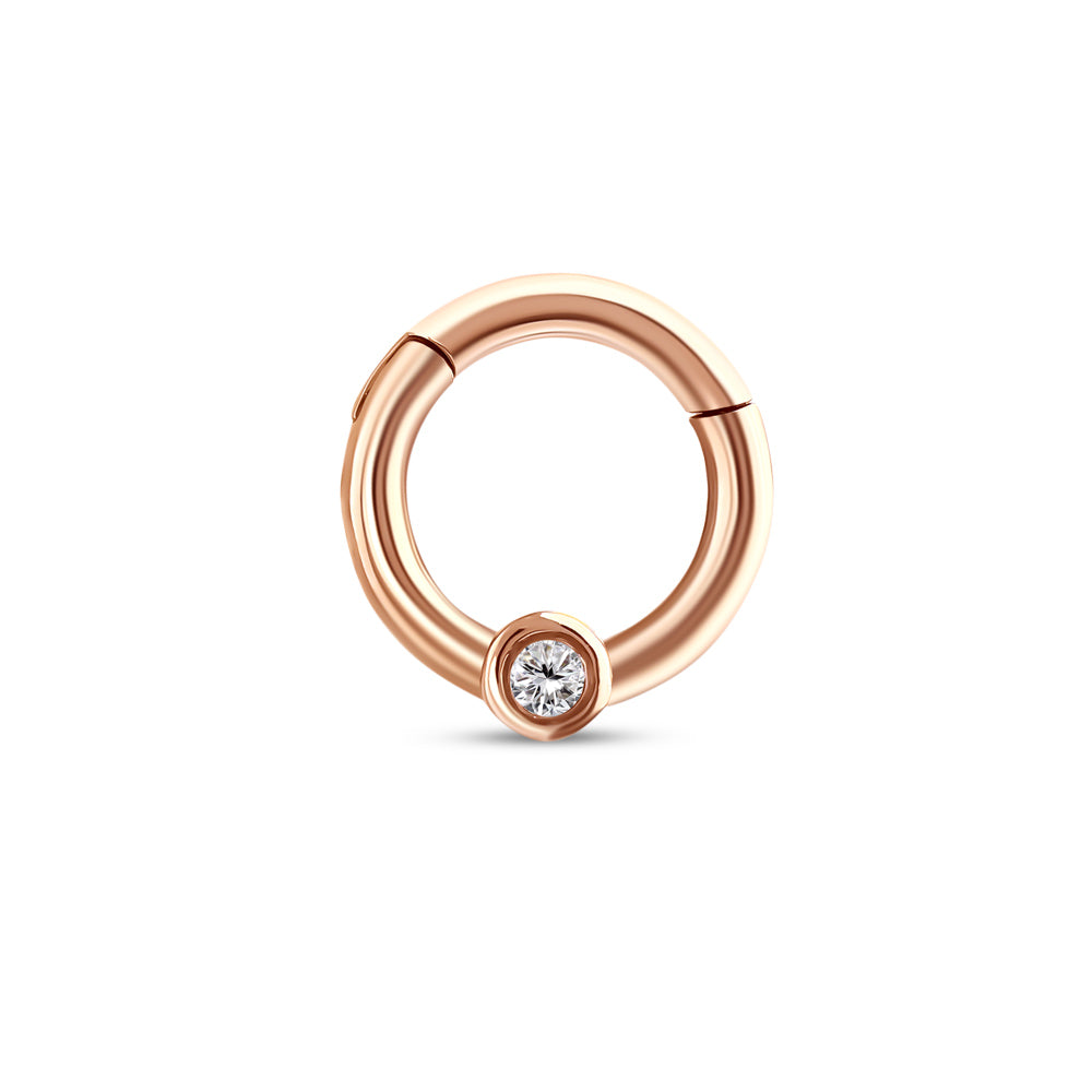 0.01 ct. Tragus Piercing