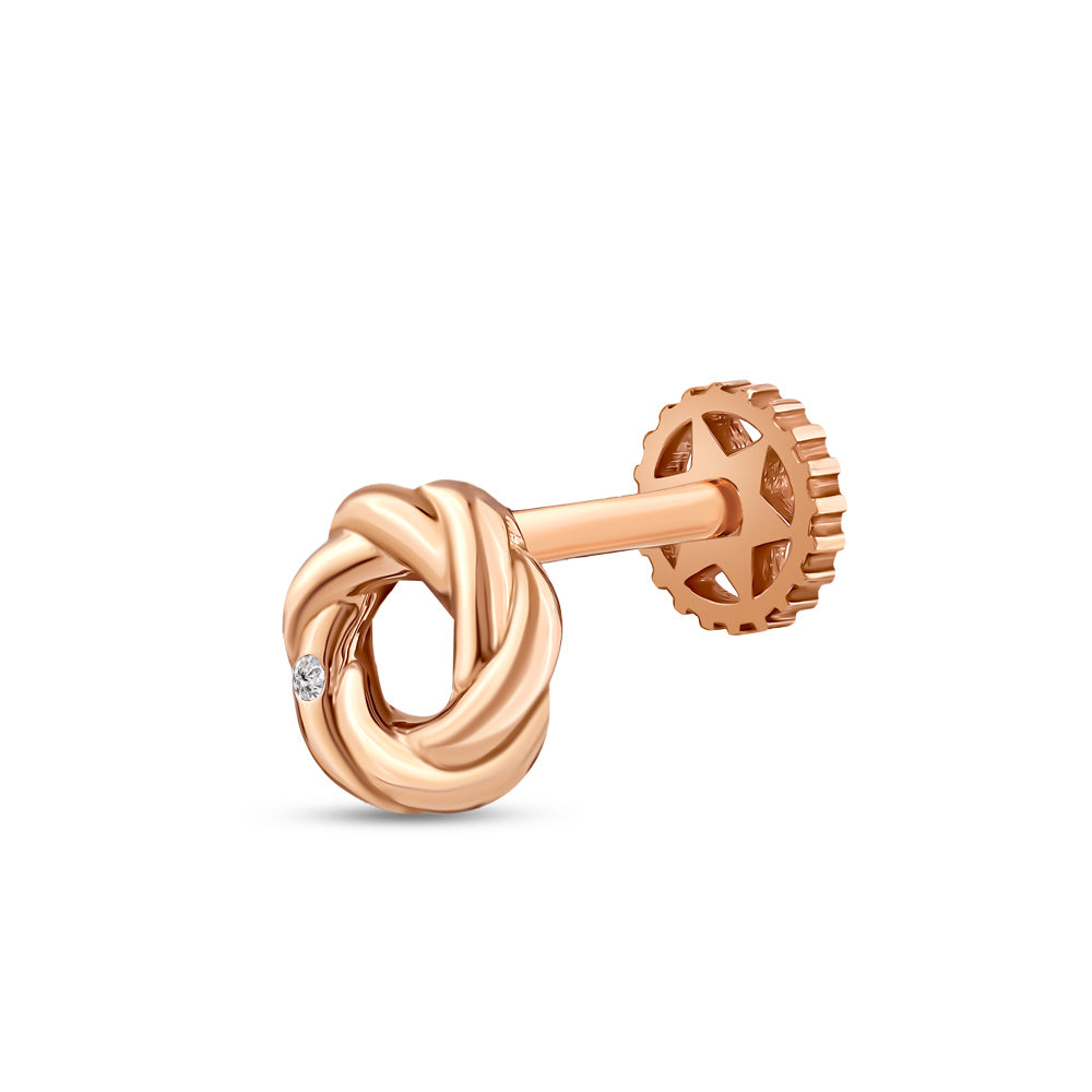 0.01 ct. Tragus Piercing
