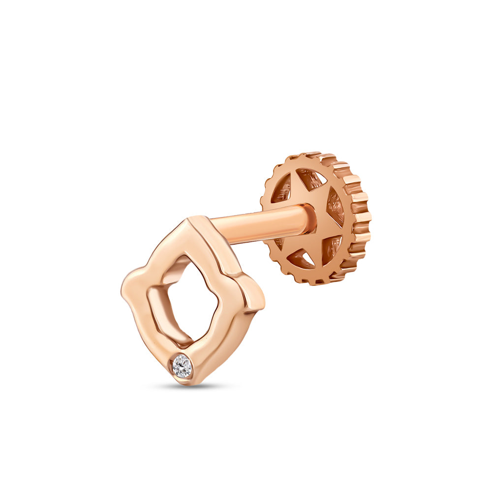 0.01 ct. Tragus Piercing