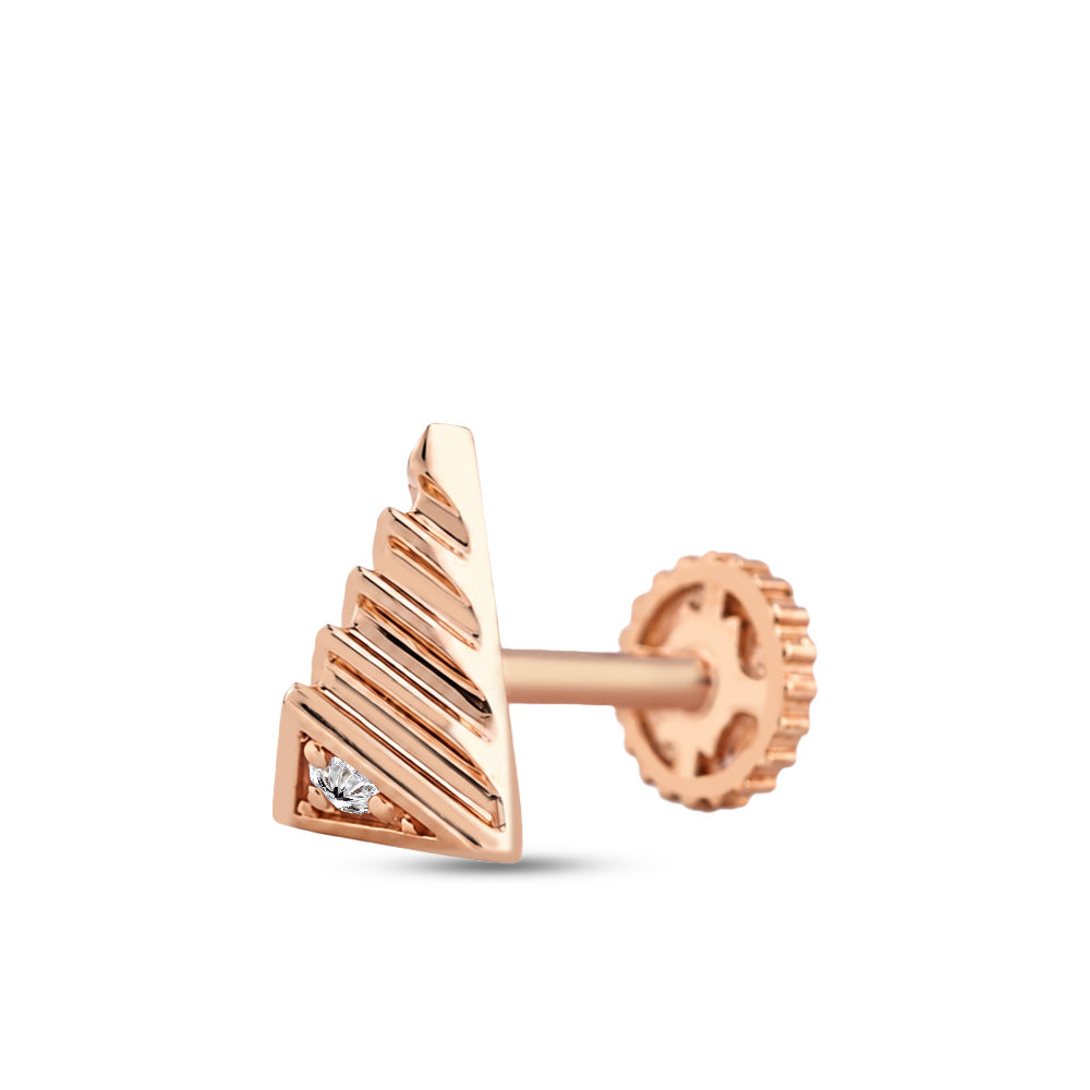 0.02 ct. Tragus Piercing