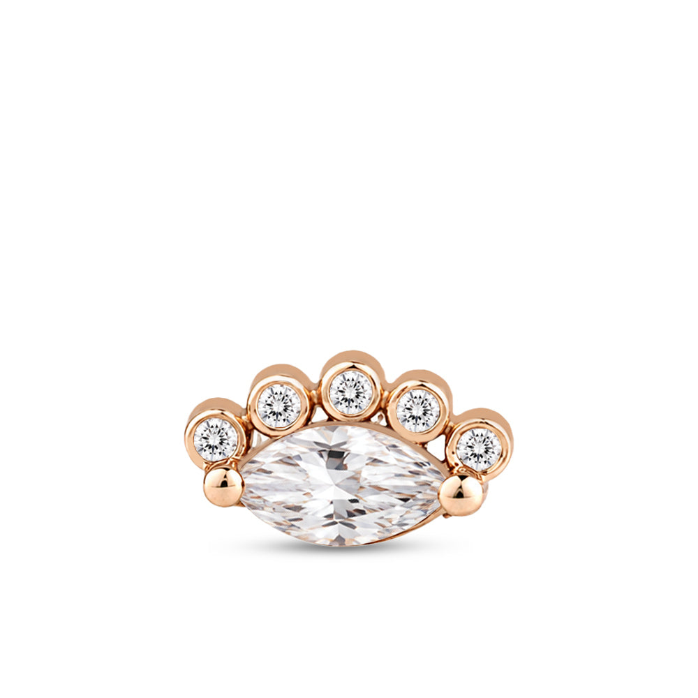 0.08 ct. Tragus Piercing