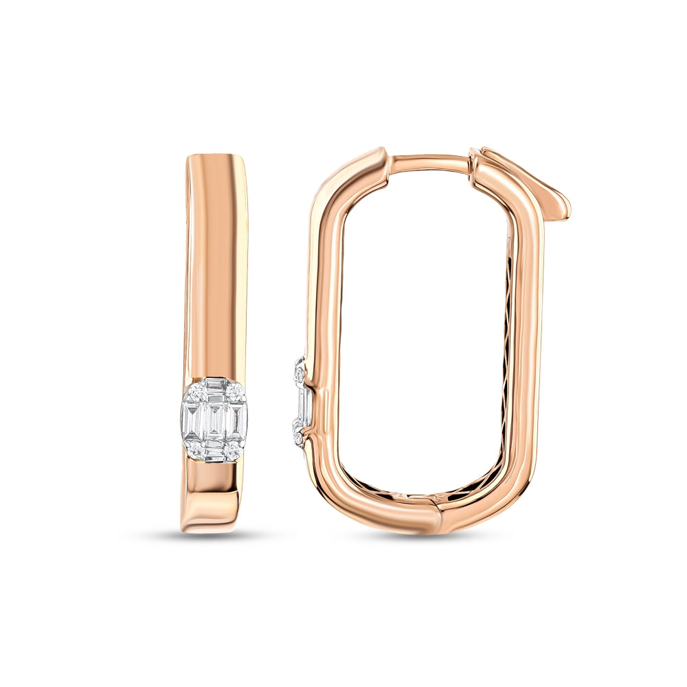 0.25 ct. Design Diamant Ohrringe