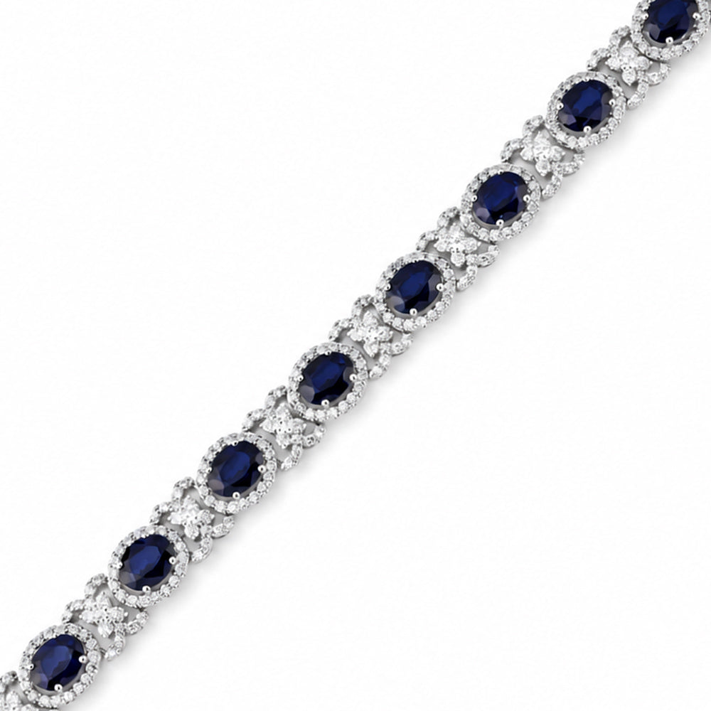 23.22 ct. Saphirarmband