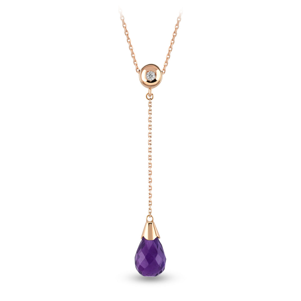 1.22 ct. Amethyst Halskette