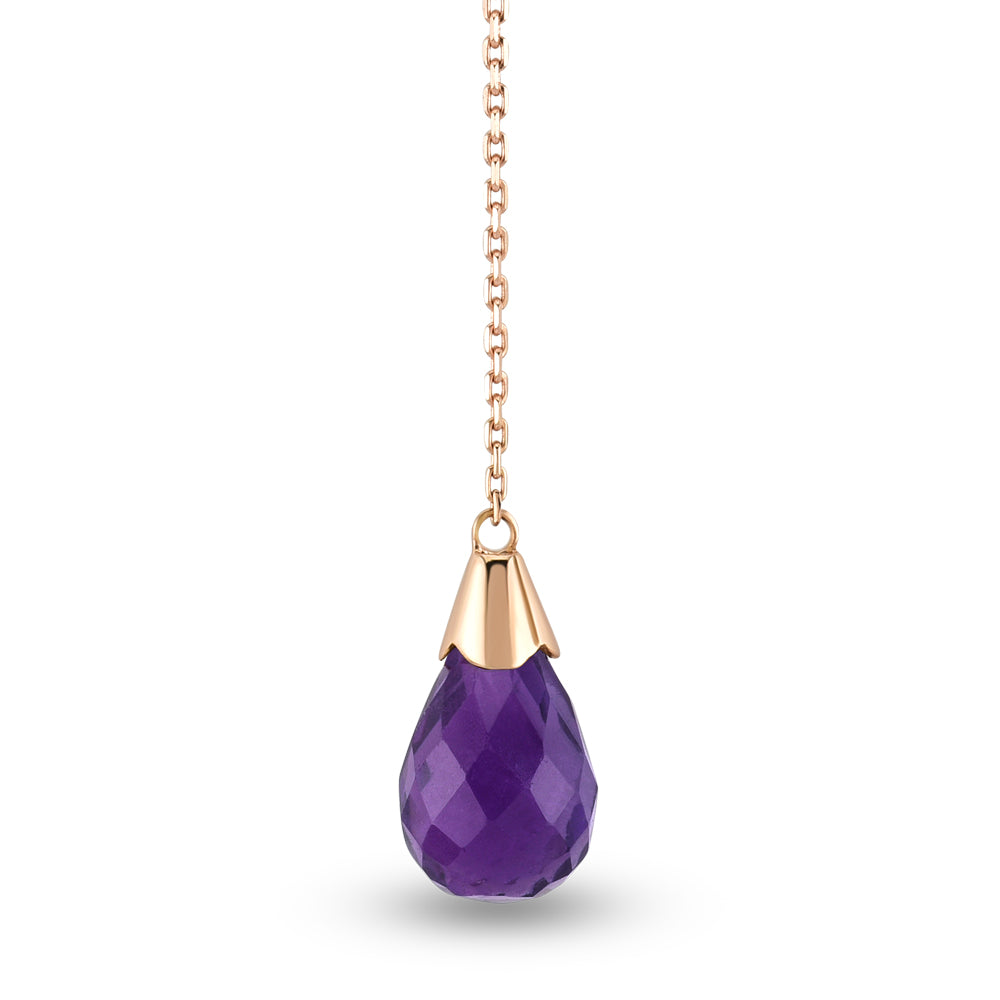1.22 ct. Amethyst Halskette