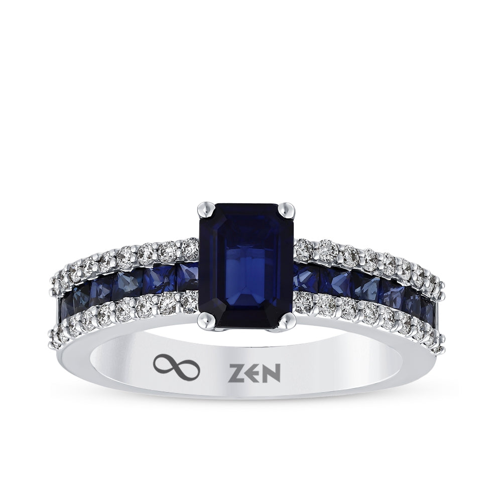 1.81 ct. Saphir Ring