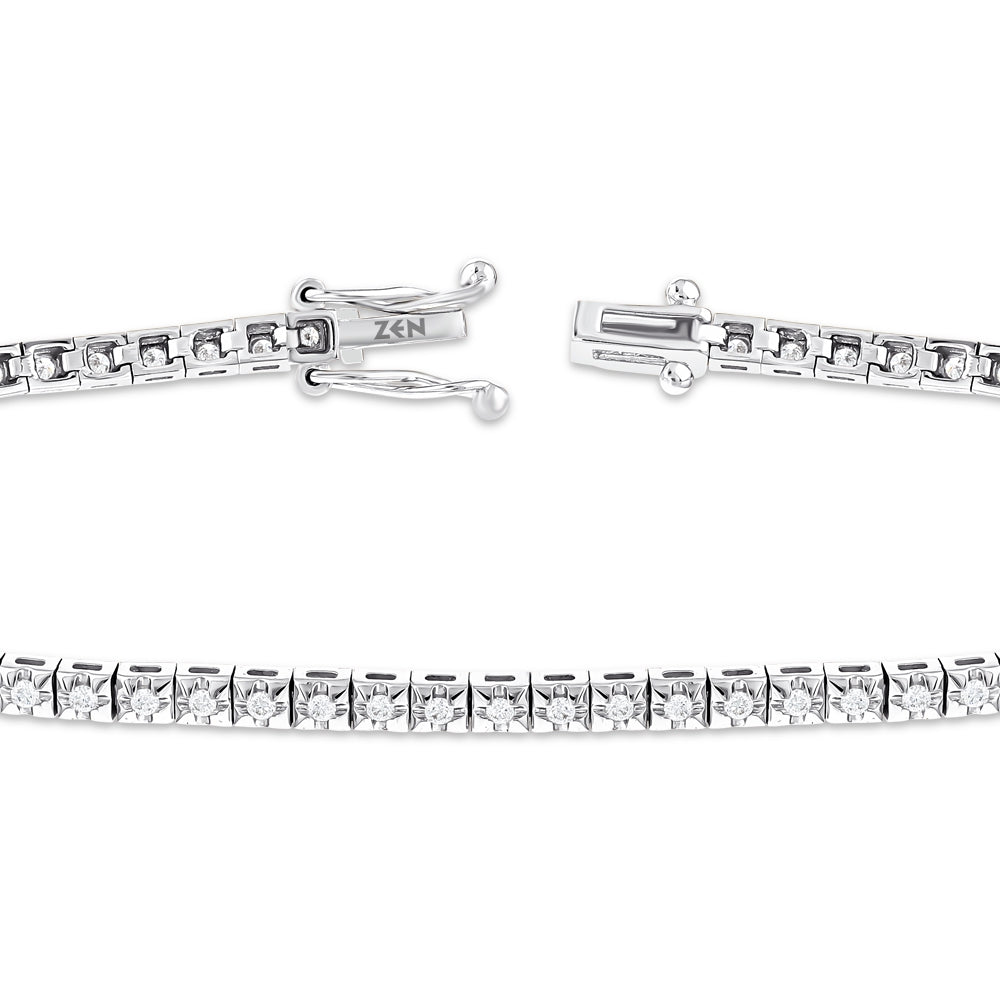 0.50 ct. Diamant Tennisarmband