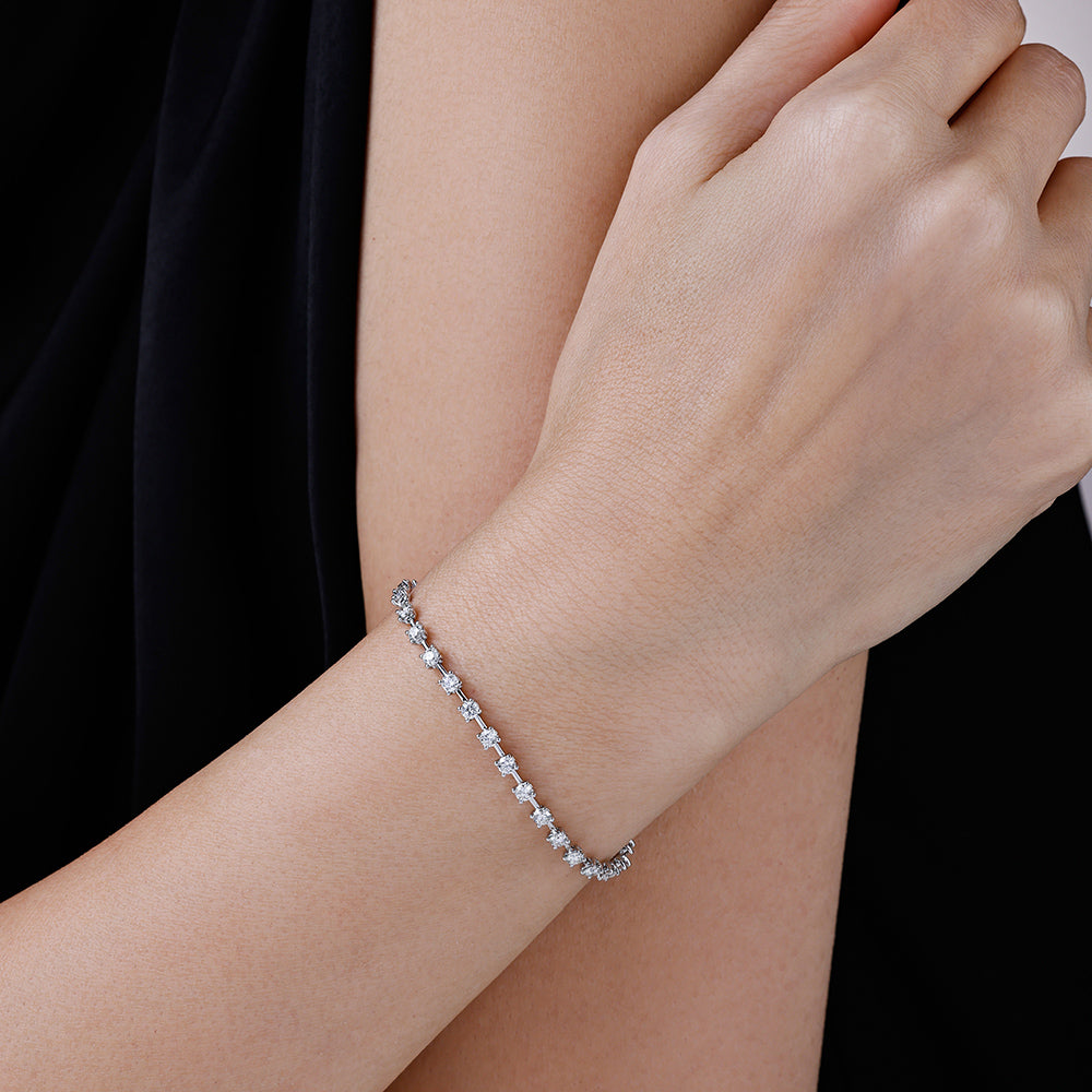 3.00 ct. Tennis Diamantarmband