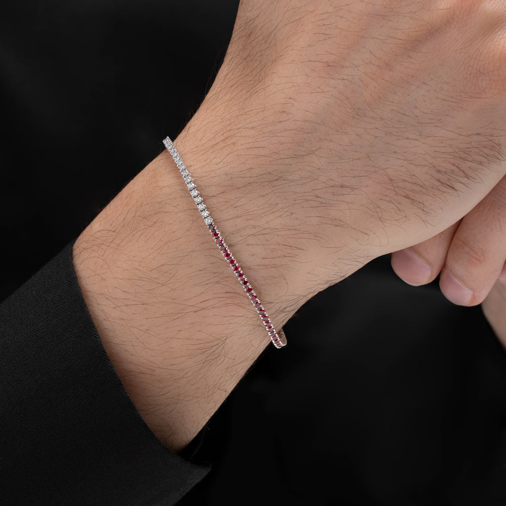 2.73 ct. Diamant Tennisarmband