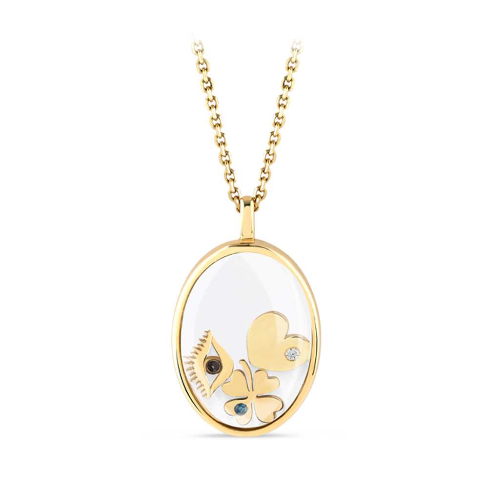0.03 ct. Design Diamant Halskette