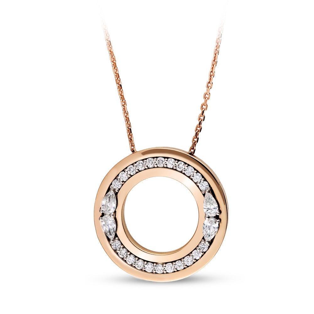 1.13 ct. Design Diamant Halskette