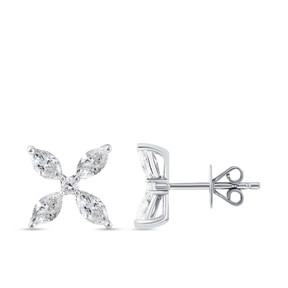 1.18 ct. Fiore Diamant Ohrstecker