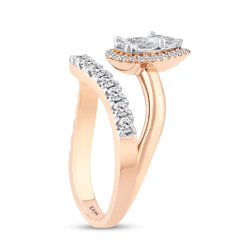 0.78 ct. Design Diamantring