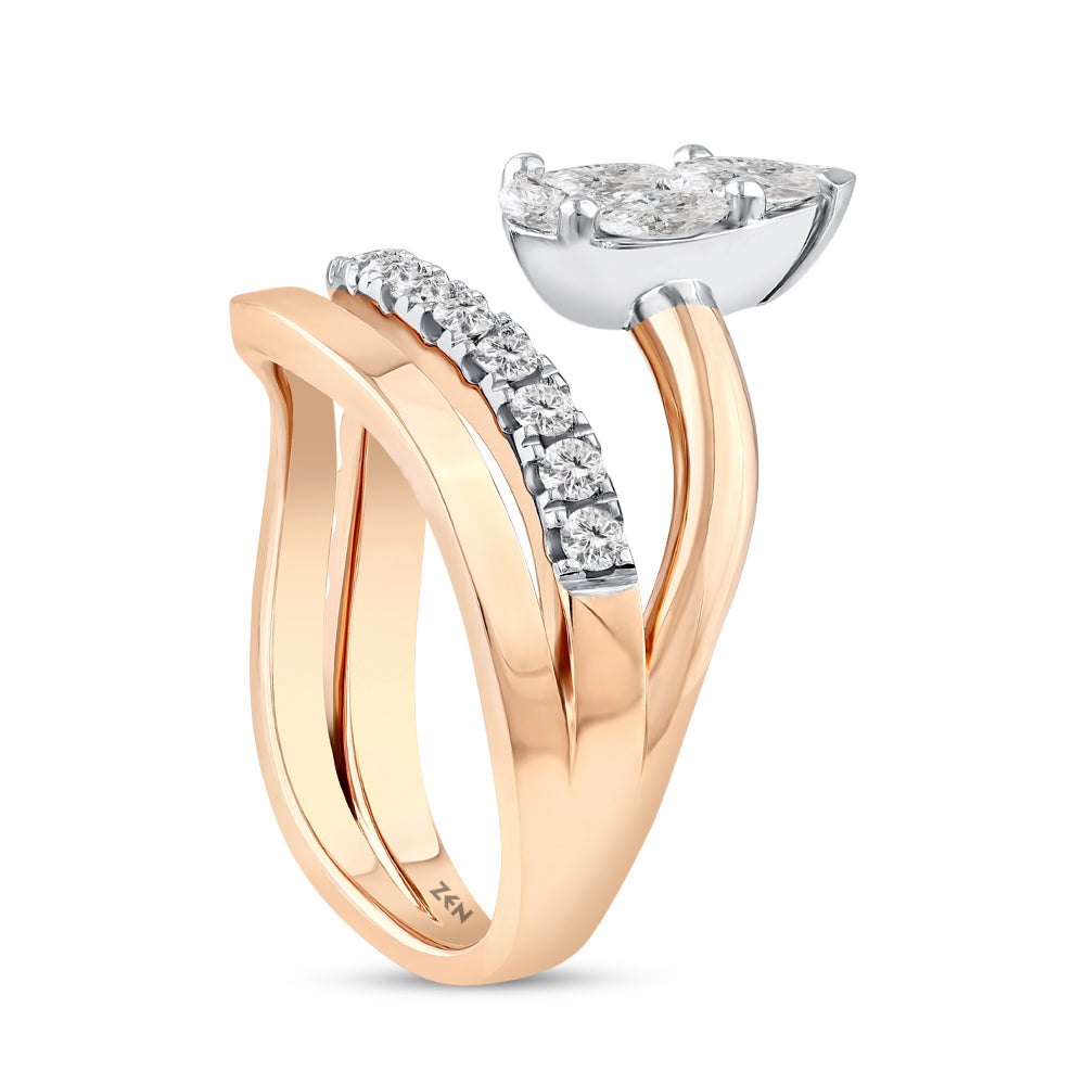0.97 ct. Design Diamantring