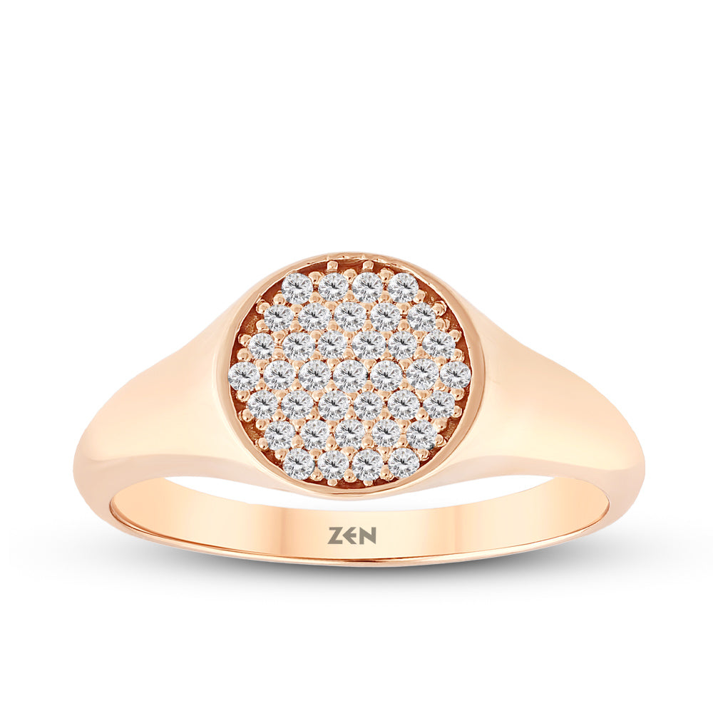 0.14 ct. Brillant Diamantring