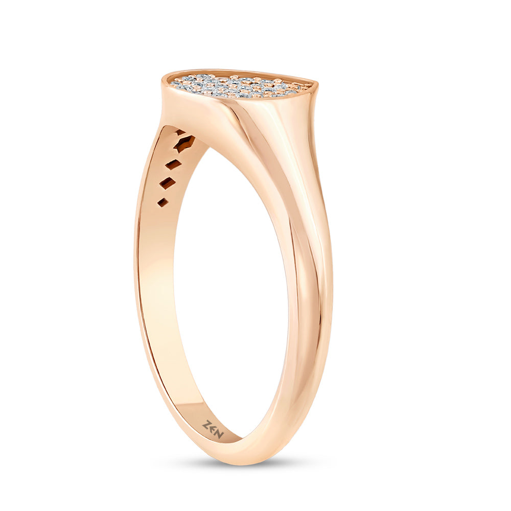 0.10 ct. Brillant Diamantring