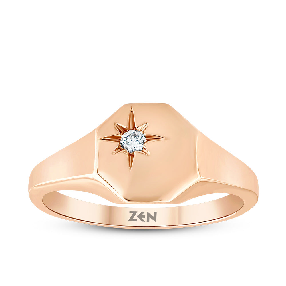 0.03 ct. Brillant Diamantring