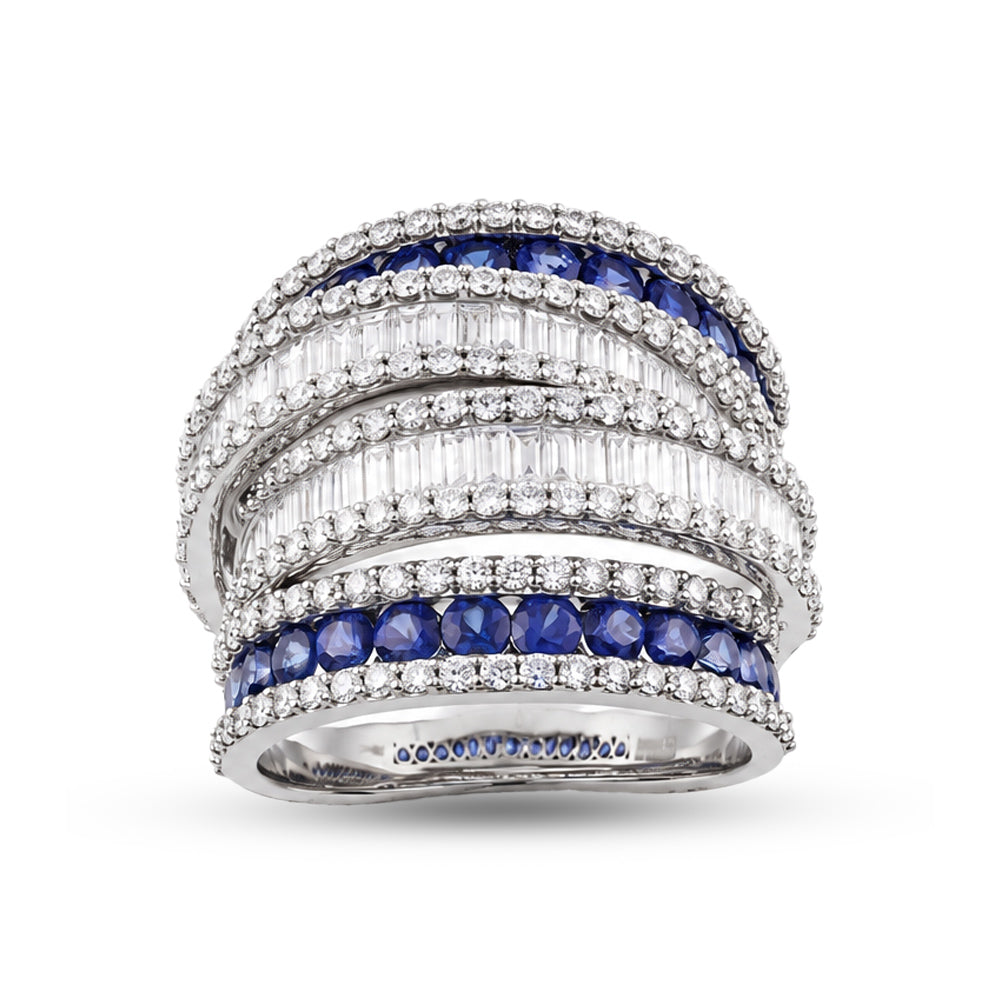 4.95 ct. Saphir Ring