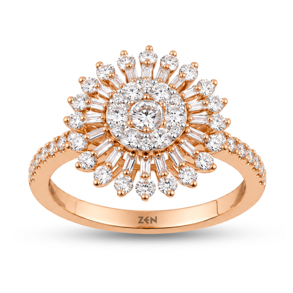 0.79 ct. Brillant Diamantring