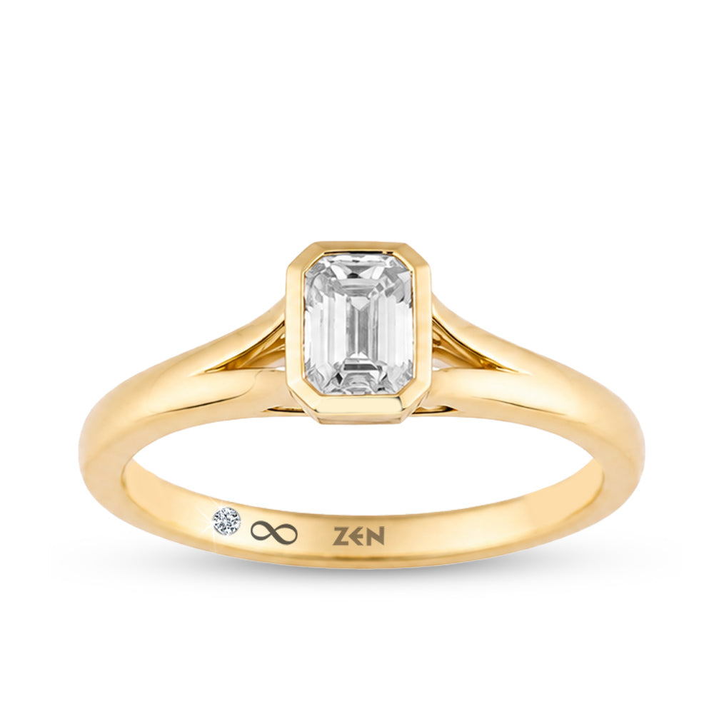 0.50 ct. Solitär Diamant Verlobungsring