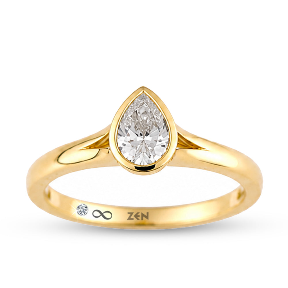 0.50 ct. Solitär Diamant Verlobungsring