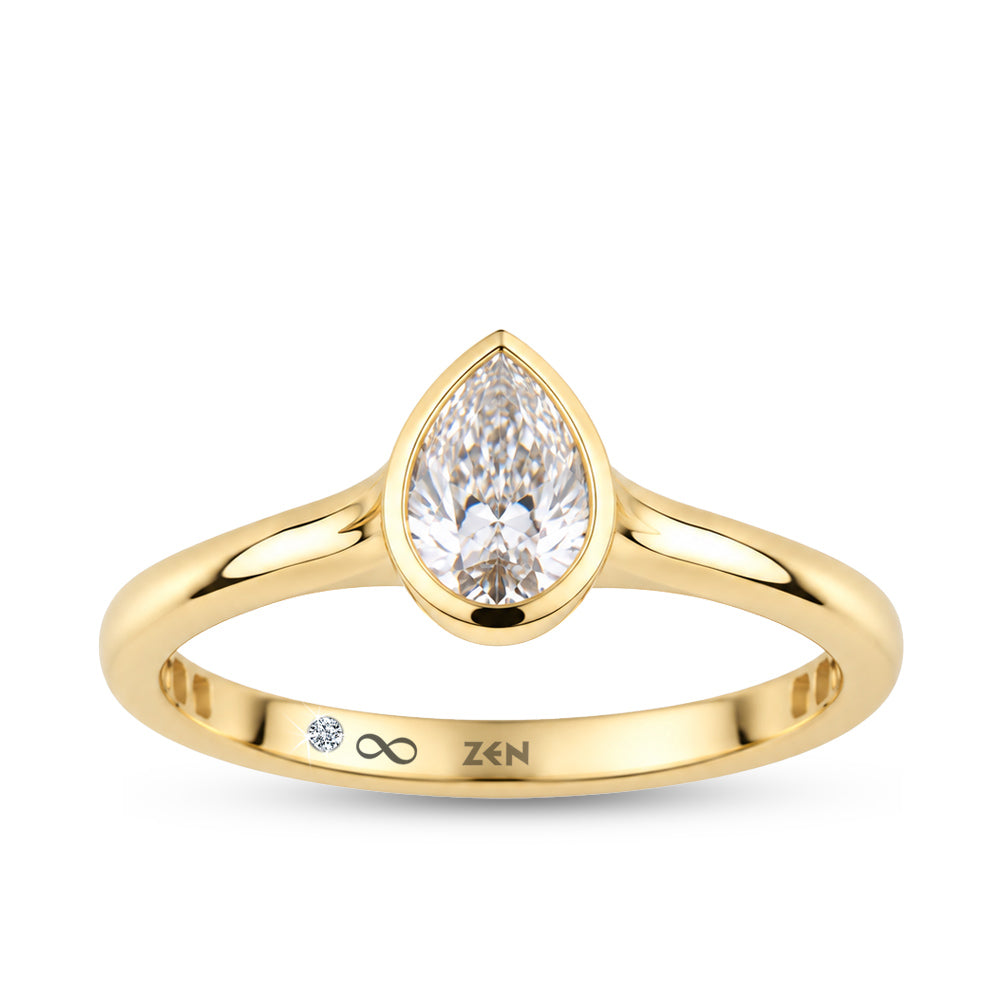 0.50 ct. Solitär Diamant Verlobungsring