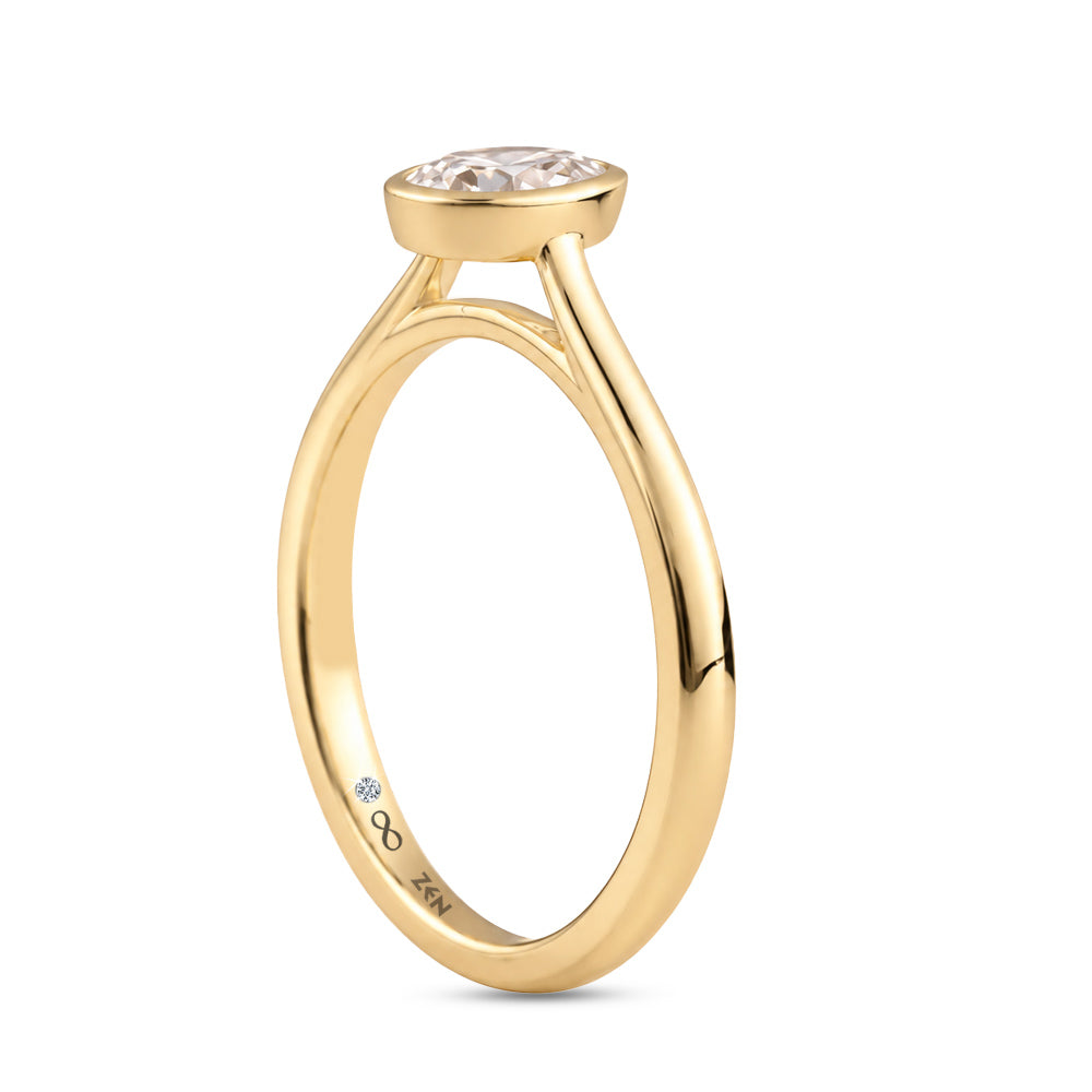 0.50 ct. Solitär Diamant Verlobungsring