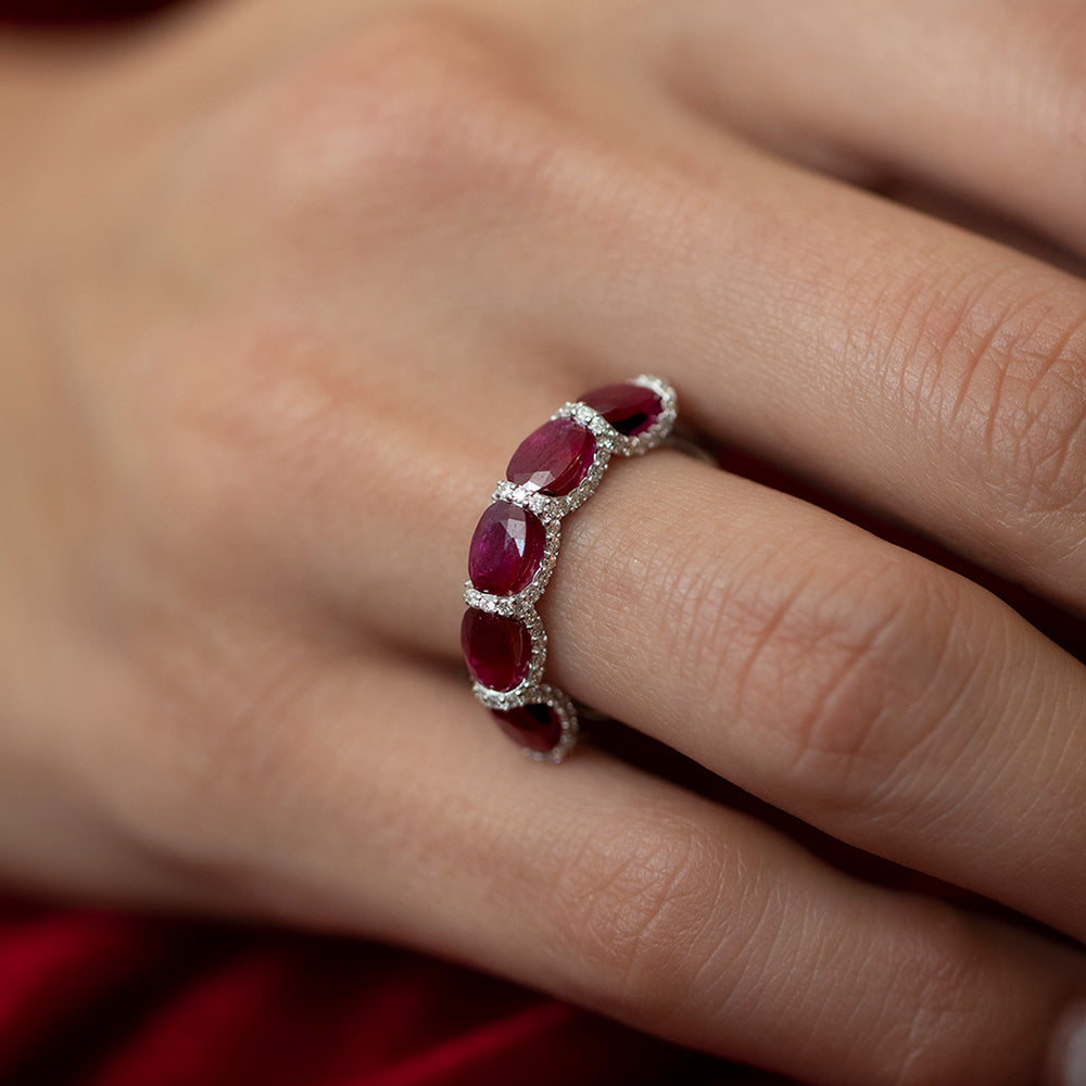 2.66 ct. Rubin Ring