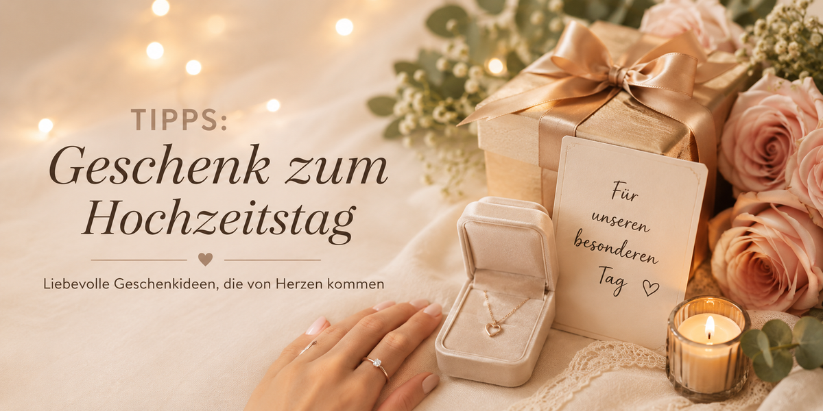 Tipps: Geschenk zum Hochzeitstag