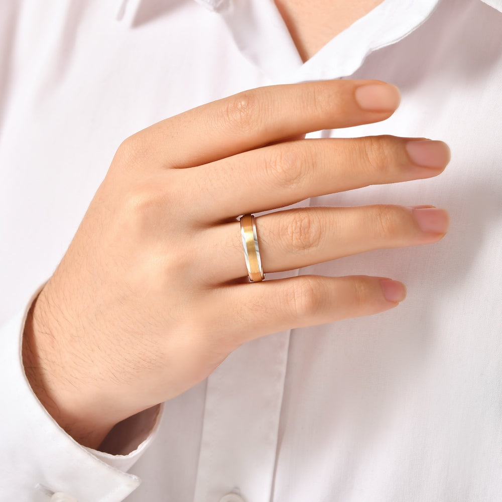 Modern Wedding Ring for Men