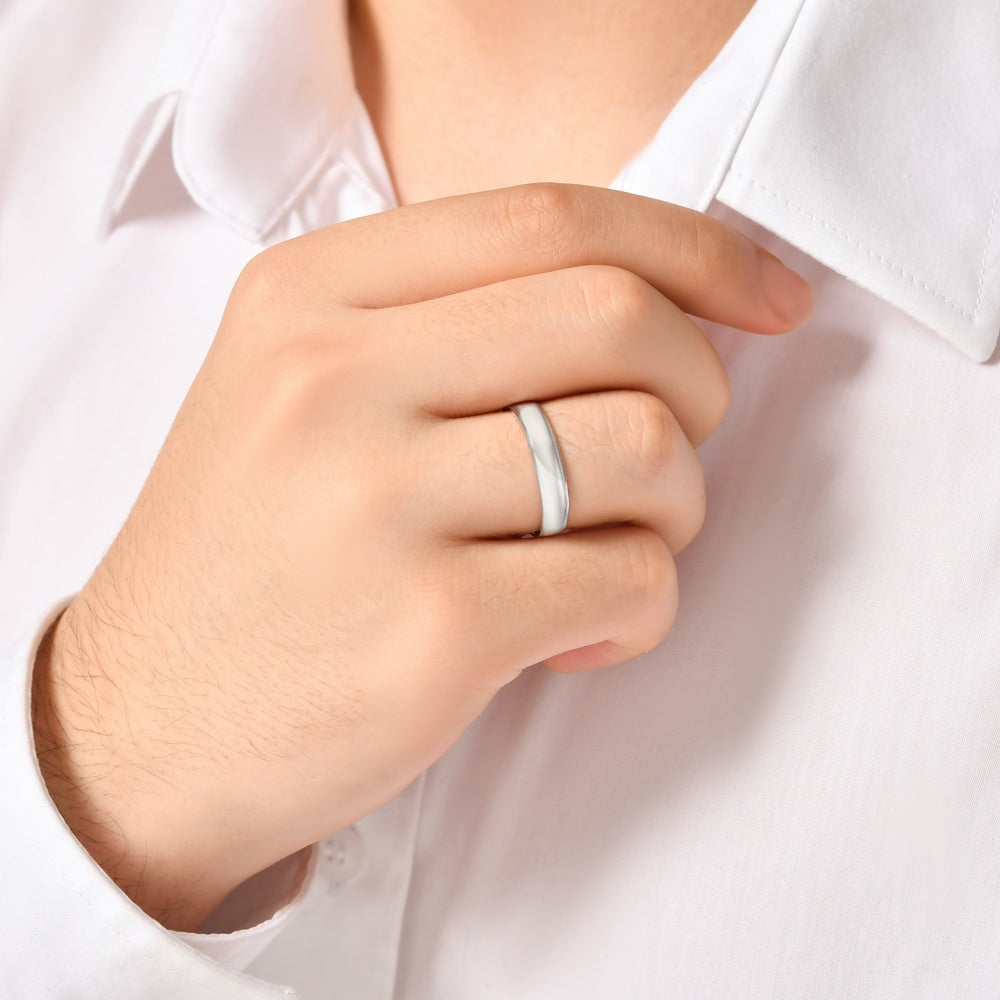 Modern Wedding Ring for Men