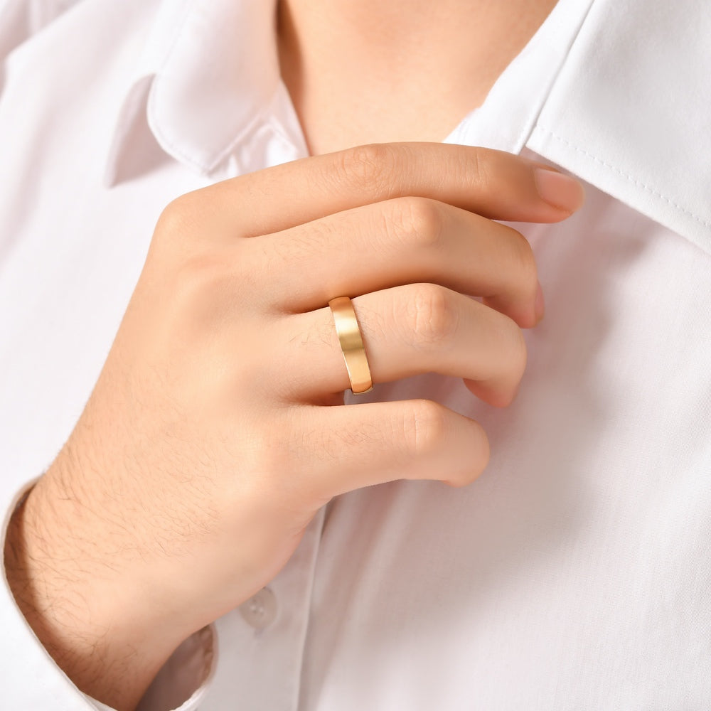 Modern Wedding Ring for Men