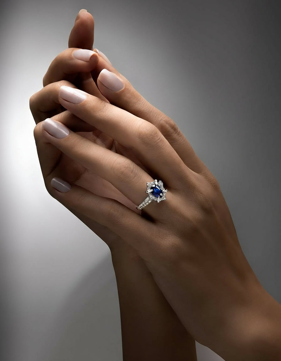 1.74 ct. Saphir Ring