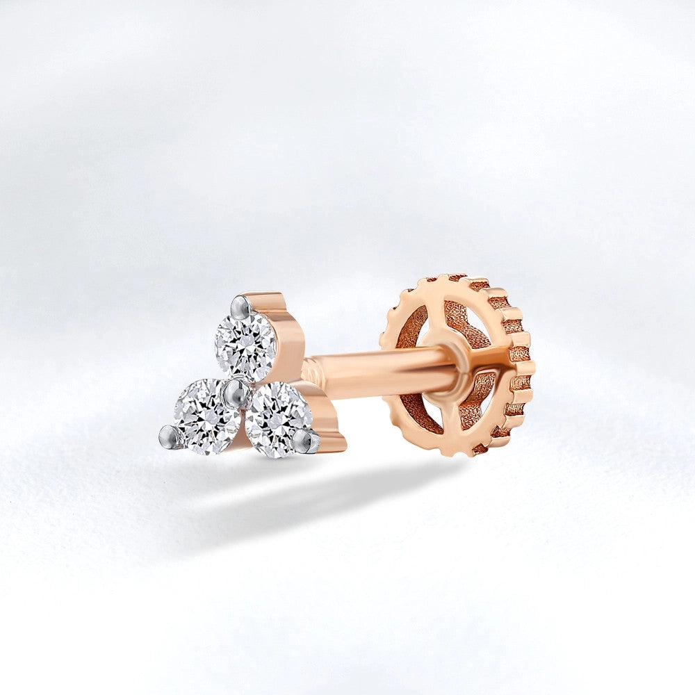 0.09 ct. Tragus Piercing