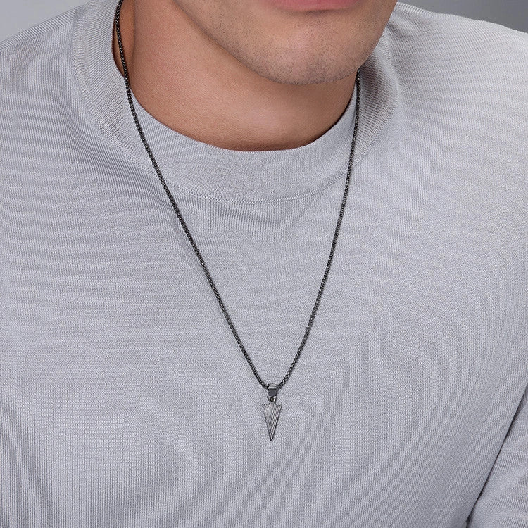 Herren Silber Diamant Halskette