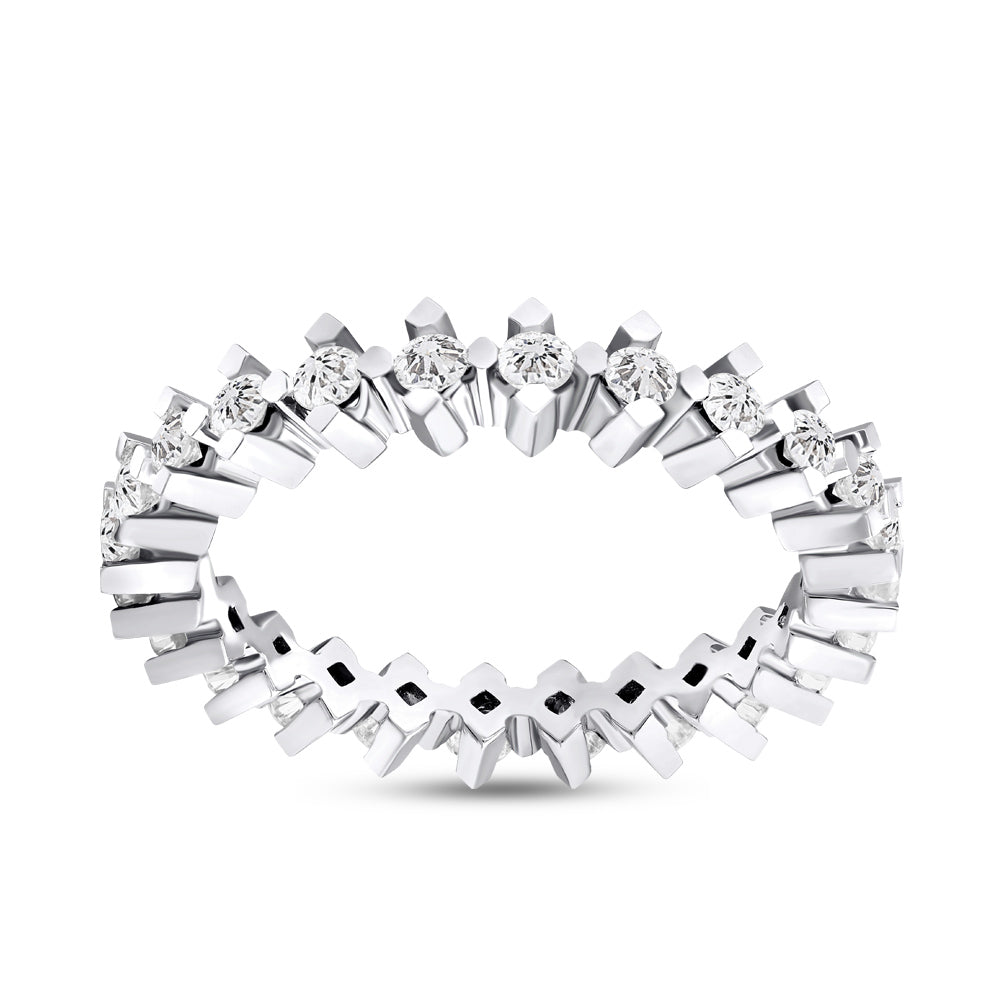 2.00 ct. Memoire Diamantring