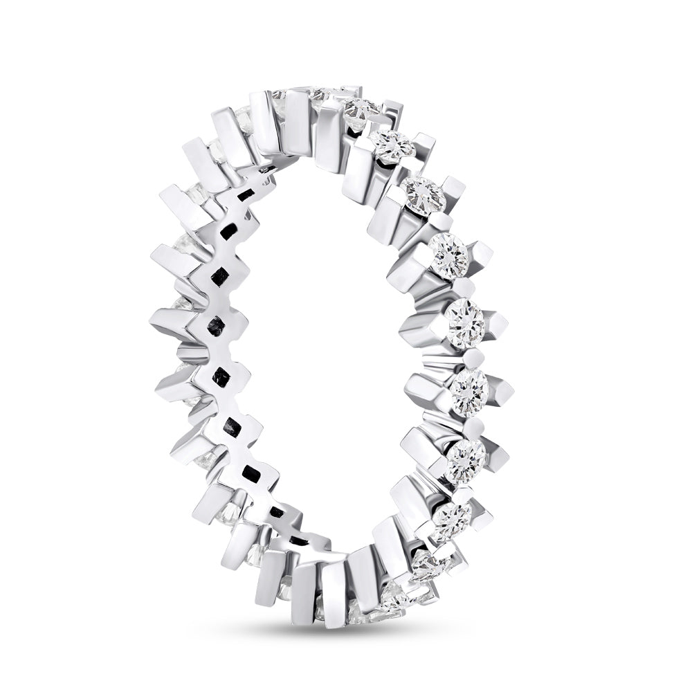 2.00 ct. Memoire Diamantring