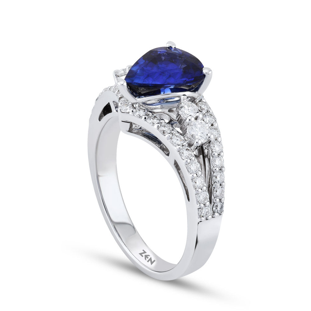 2.36 ct. Saphir Ring