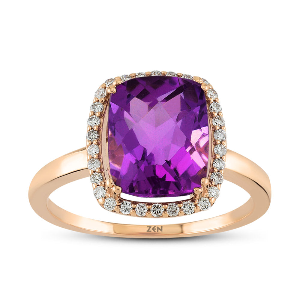 2.47 ct. Amethyst Ring