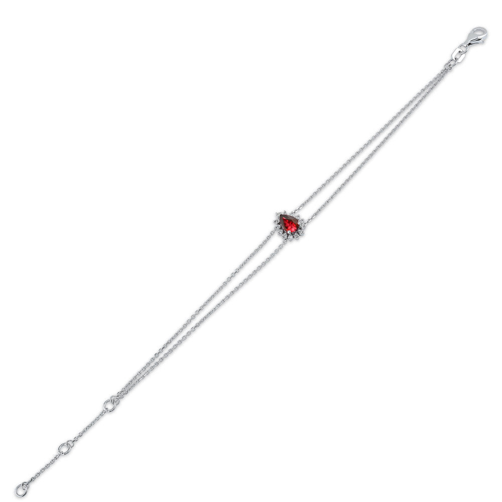 0.52 ct. Ruby Bracelet