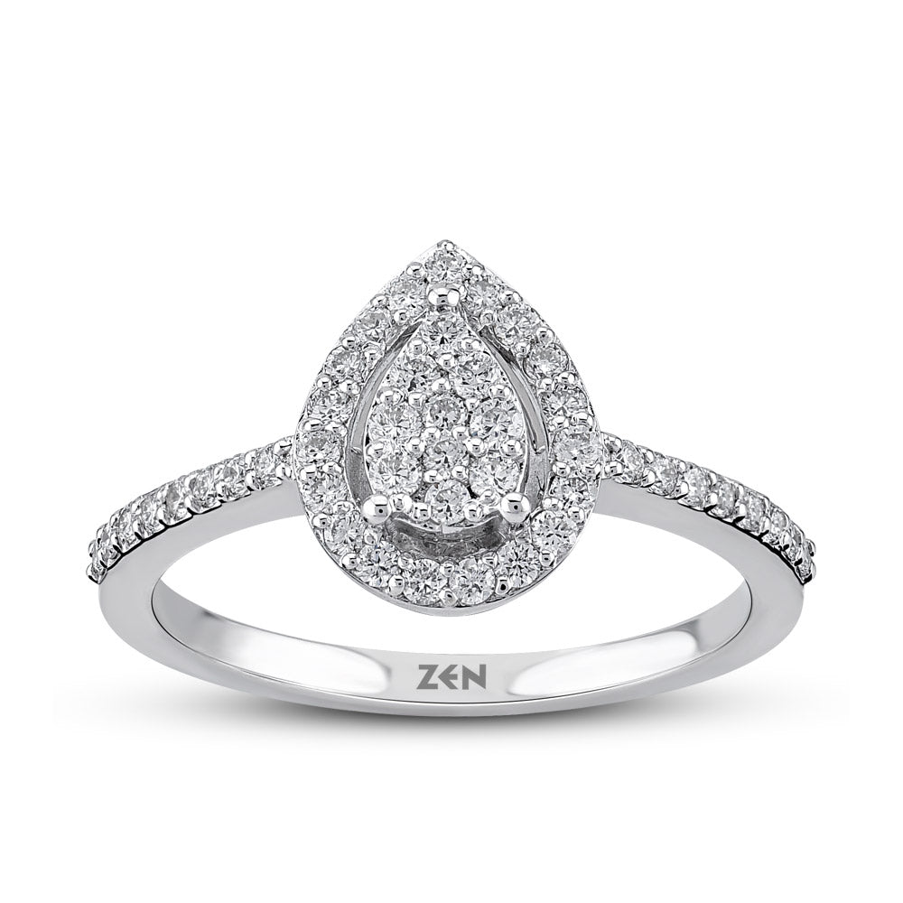 0.38 ct. Design Diamantring