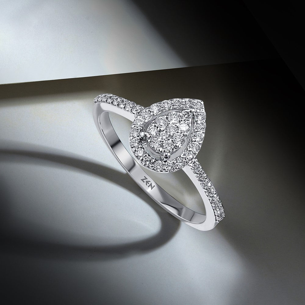 0.38 ct. Design Diamantring