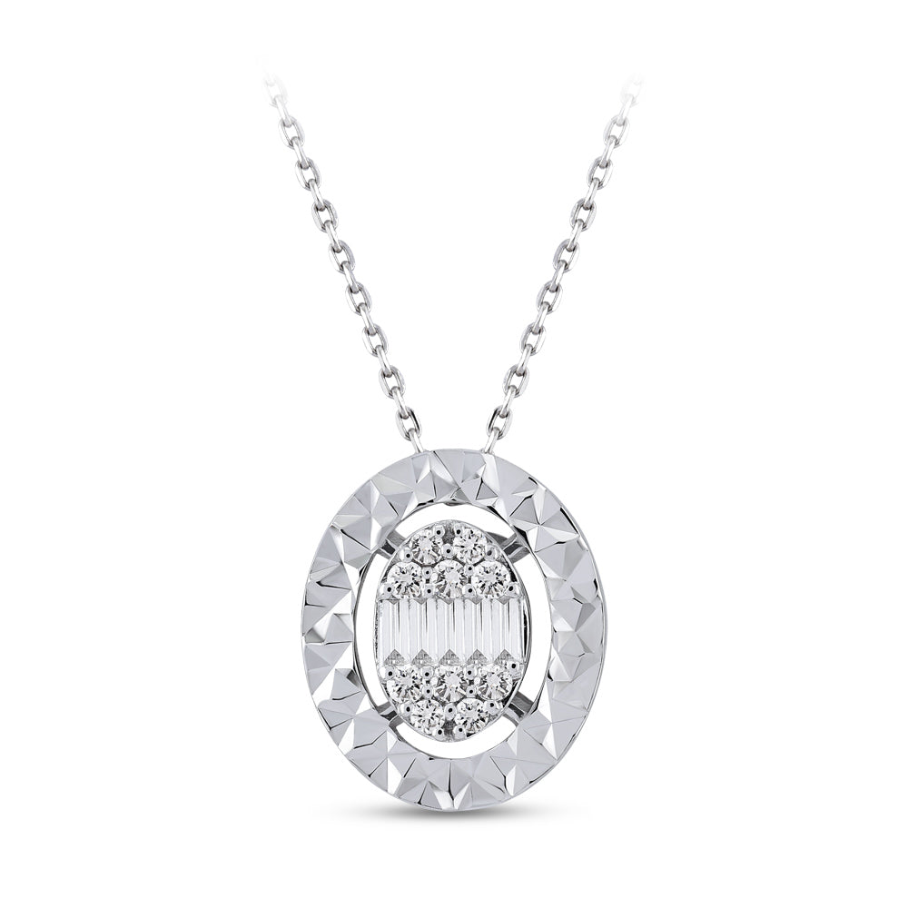 0.09 ct. Design Diamant Halskette