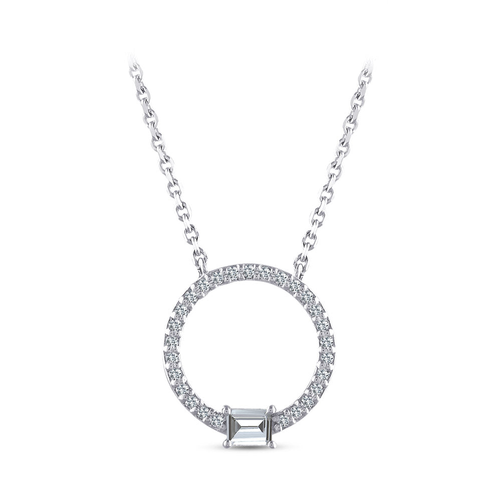 0.20 ct. Design Diamant Halskette