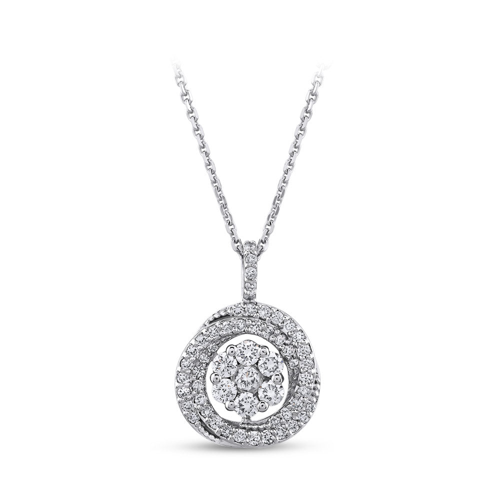 0.59 ct. Design Diamant Halskette