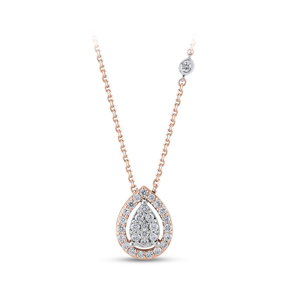 0.29 ct. Design Diamant Halskette
